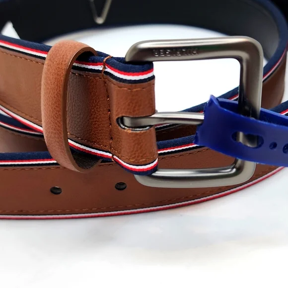 ⭐️TOMMY HILFIGER 💯 BROWN BELT, 42-44 XL - Picture 2 of 9